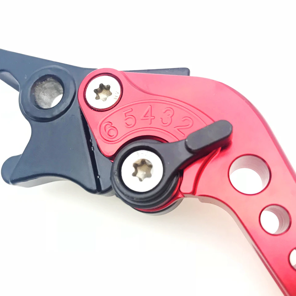 Vue d’installation des leviers de frein POUR MOTO