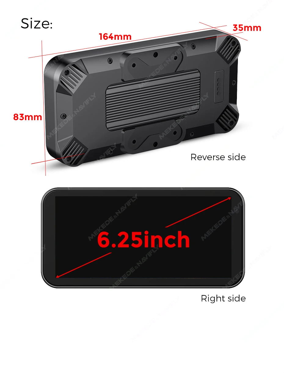 Moniteur GPS de navigation moto POUR MOTO lifestyle