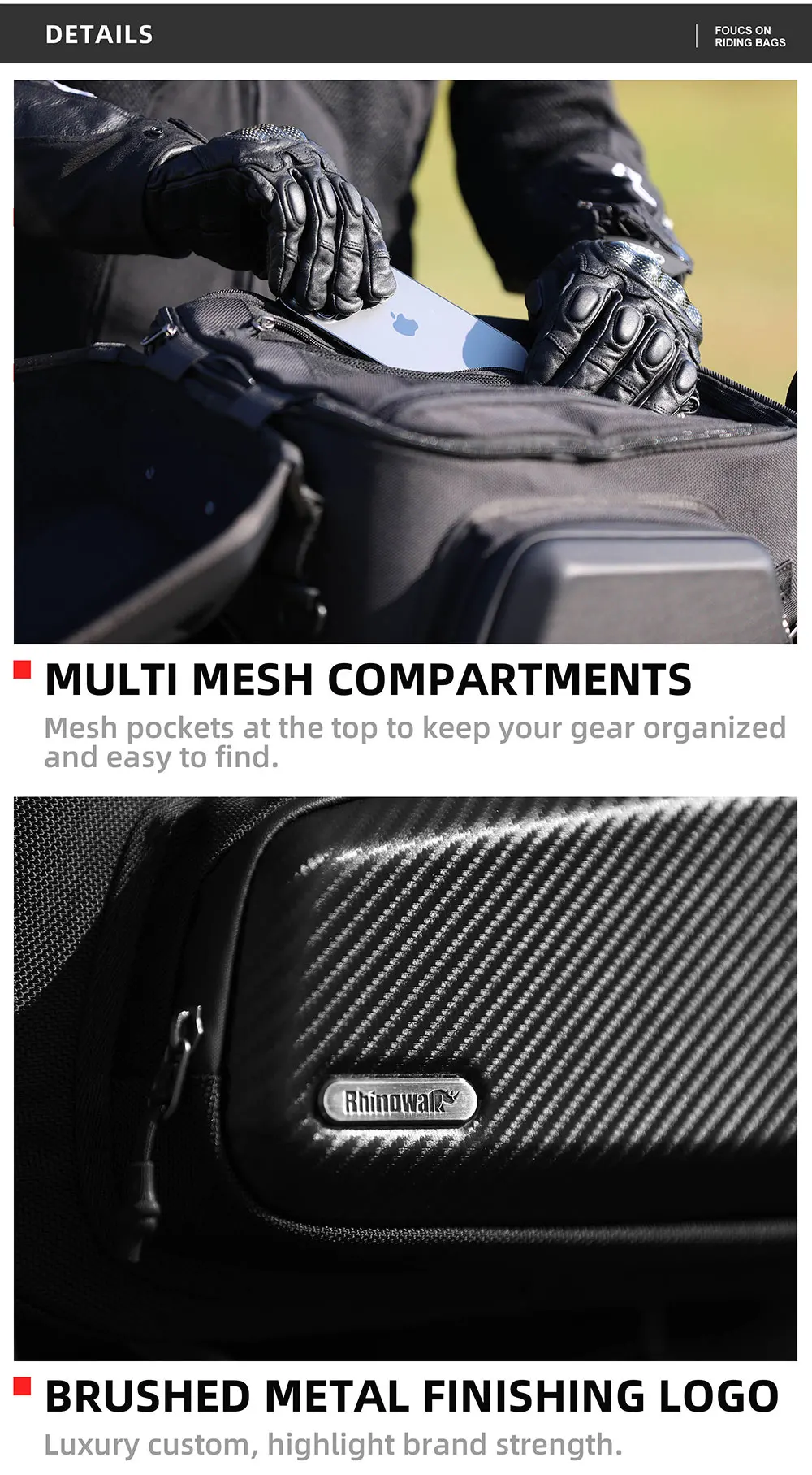 Sac de selle arrière POUR MOTO image 16