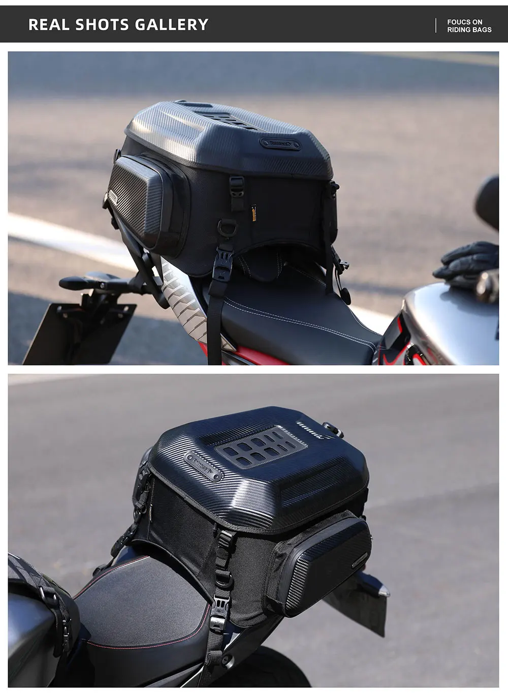 Sac de selle arrière POUR MOTO image 20