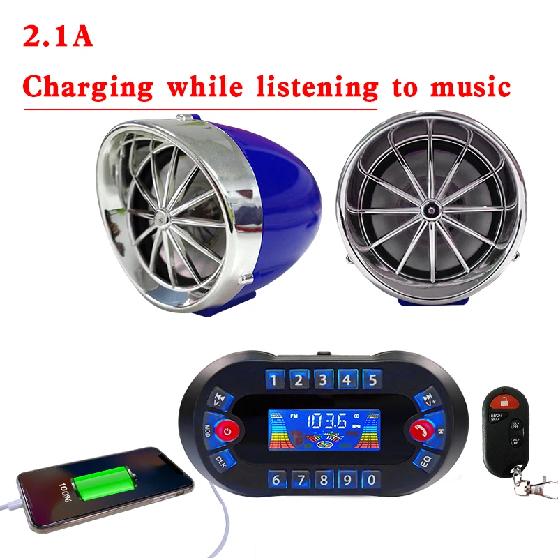 Kit audio moto unité LCD POUR MOTO image 2