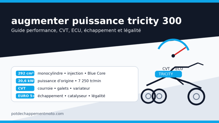 augmenter puissance tricity 300