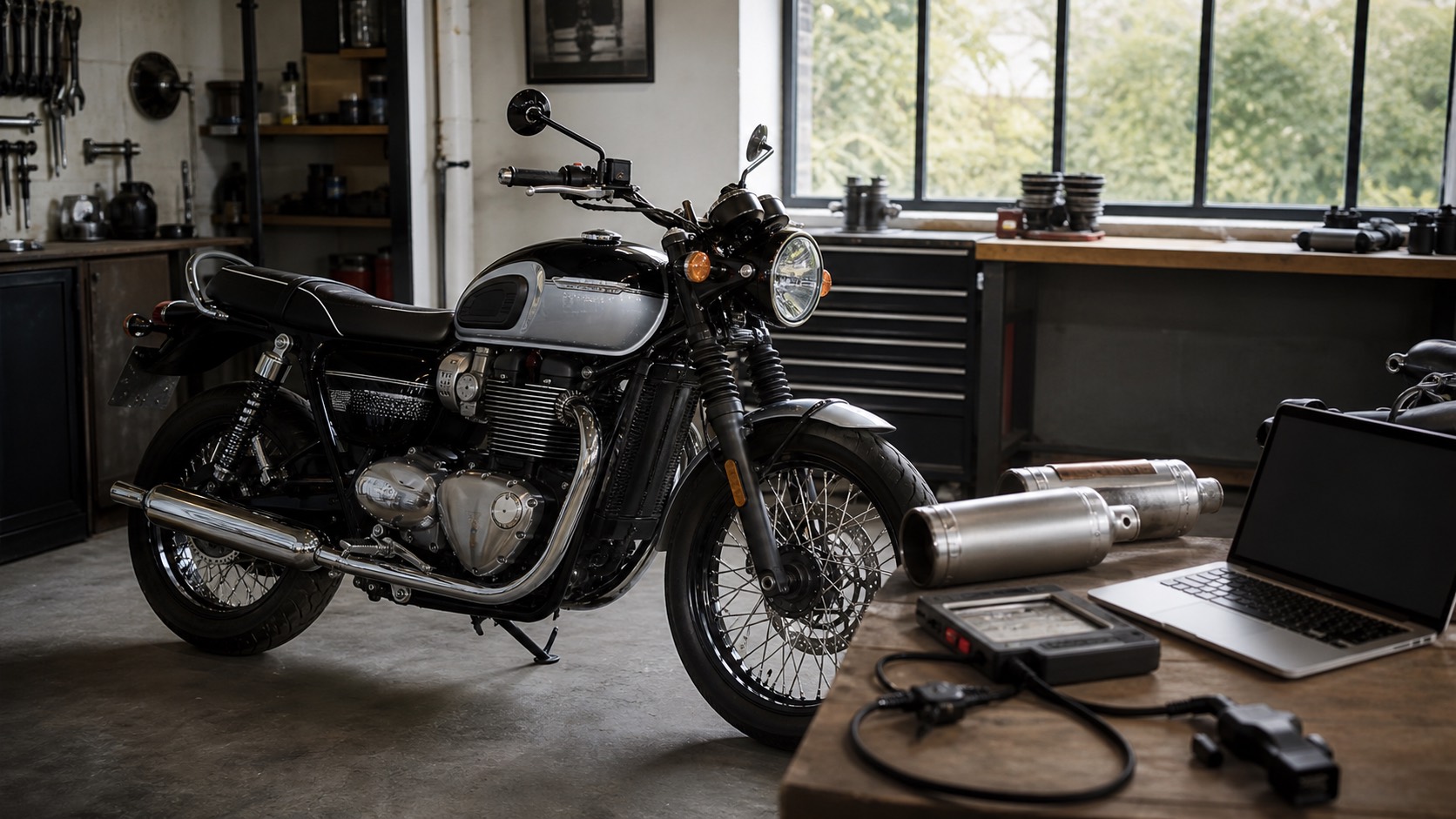 augmenter puissance triumph bonneville t120