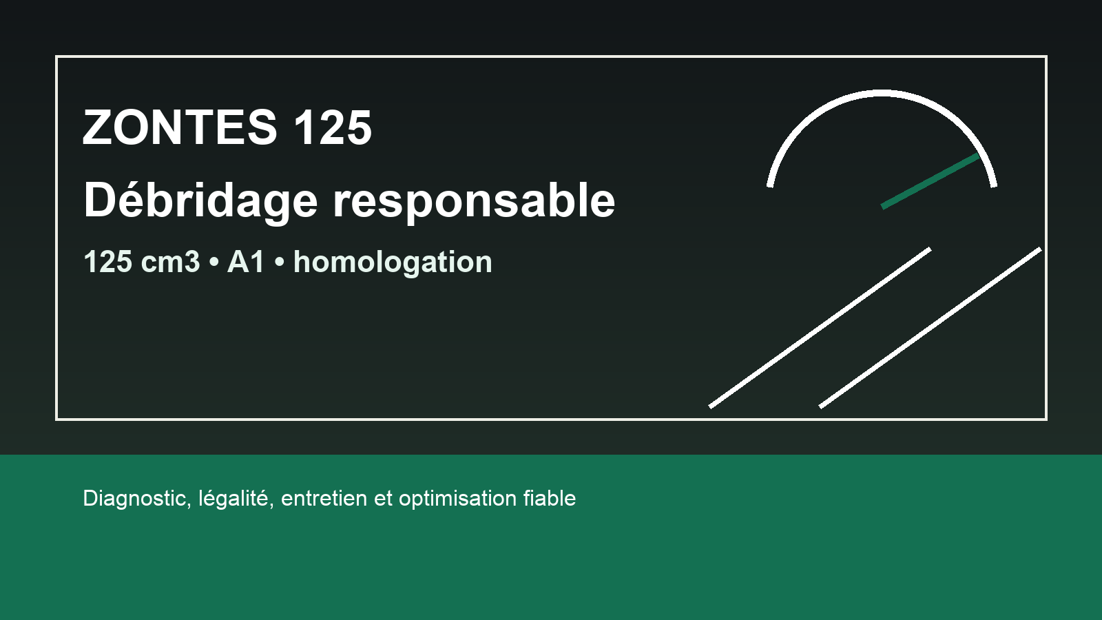 comment débrider une 125 zontes