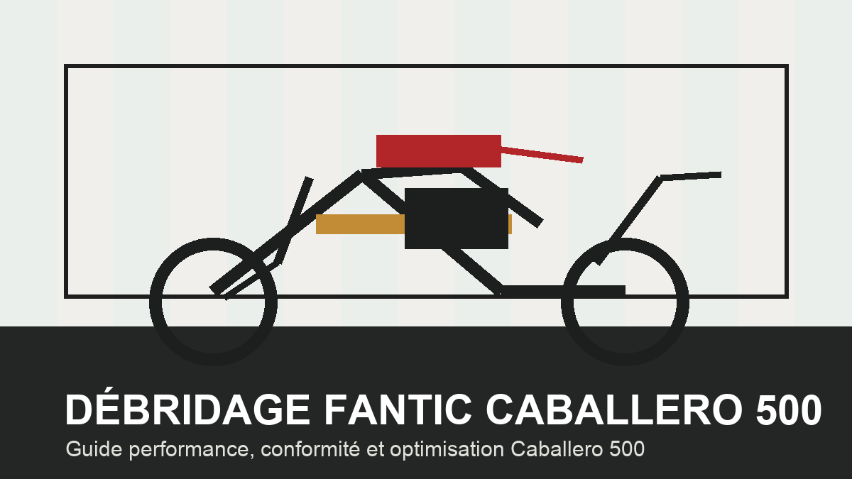 Guide Fantic Caballero 500 débridage fantic caballero 500