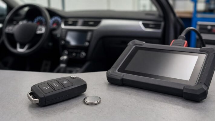 programmation clé skoda octavia