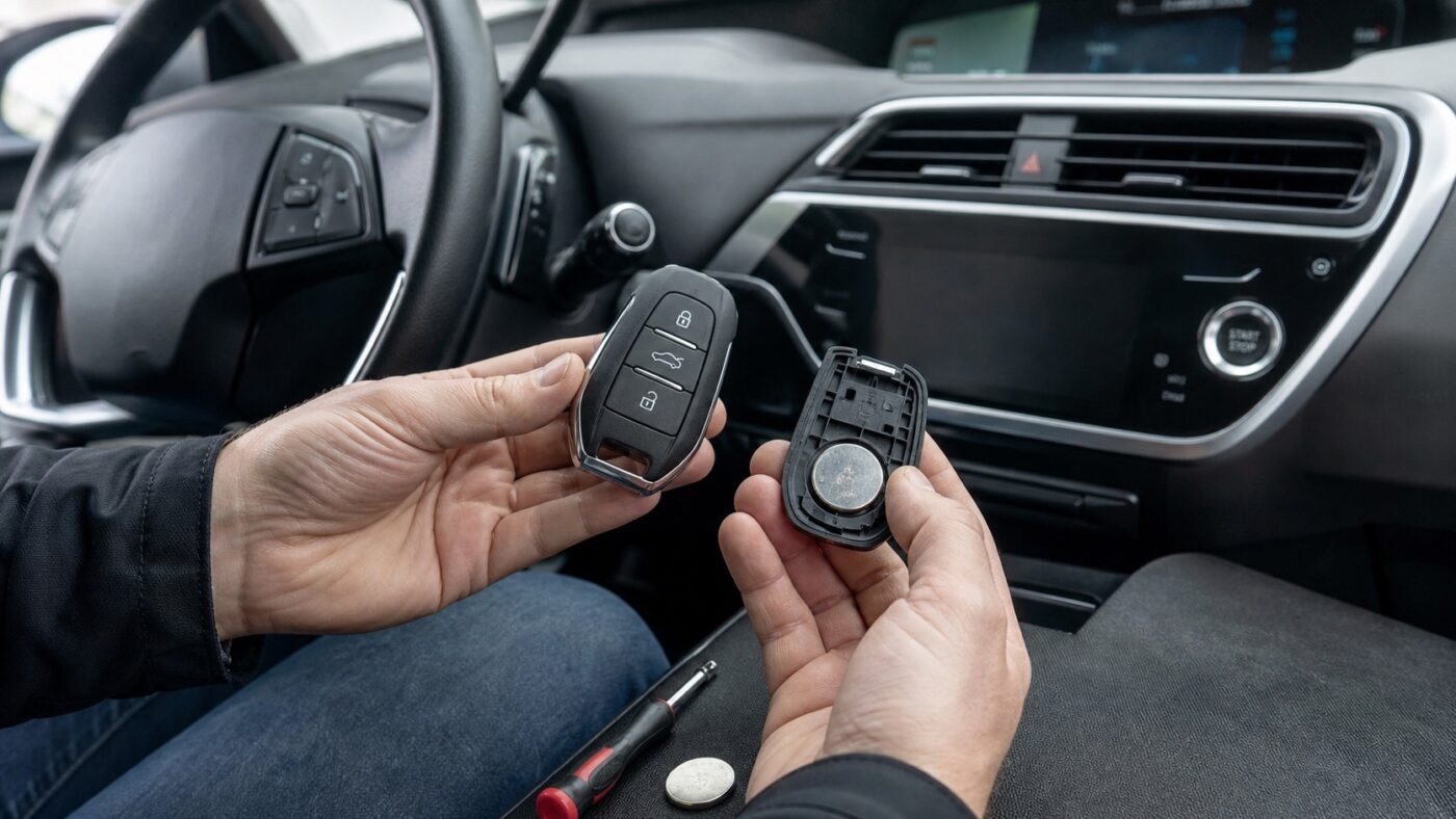 réinitialiser clé c4 picasso 2017