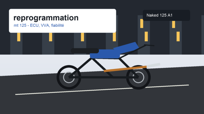reprogrammation mt 125