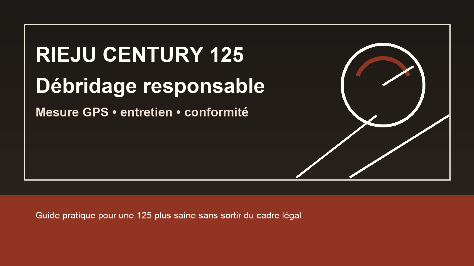 rieju century 125 débridage rieju century 125 débridage