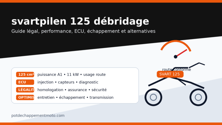 svartpilen 125 débridage