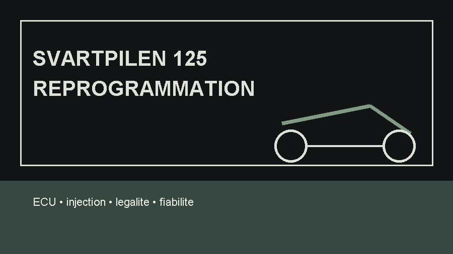 svartpilen 125 reprogrammation svartpilen 125 reprogrammation