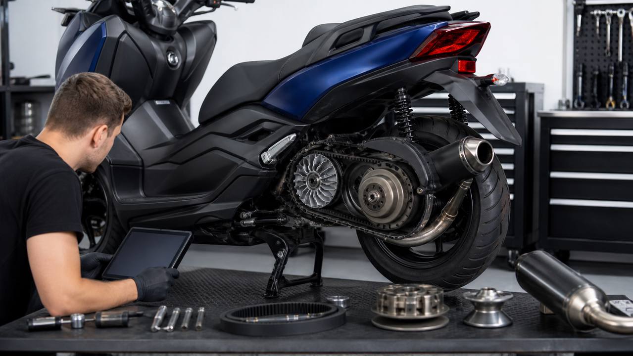 augmenter puissance xmax 125