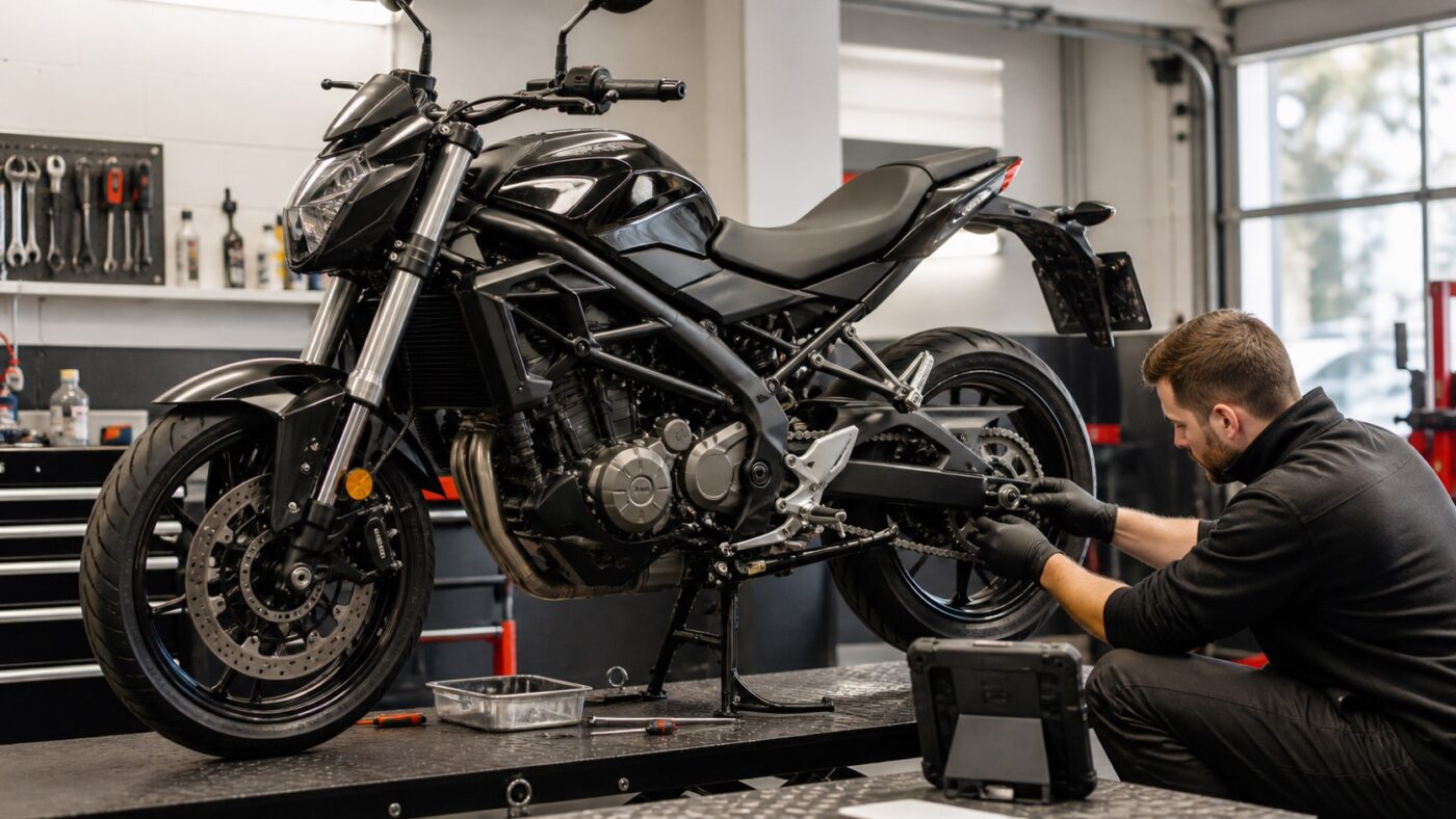 benelli bn 125 débridage