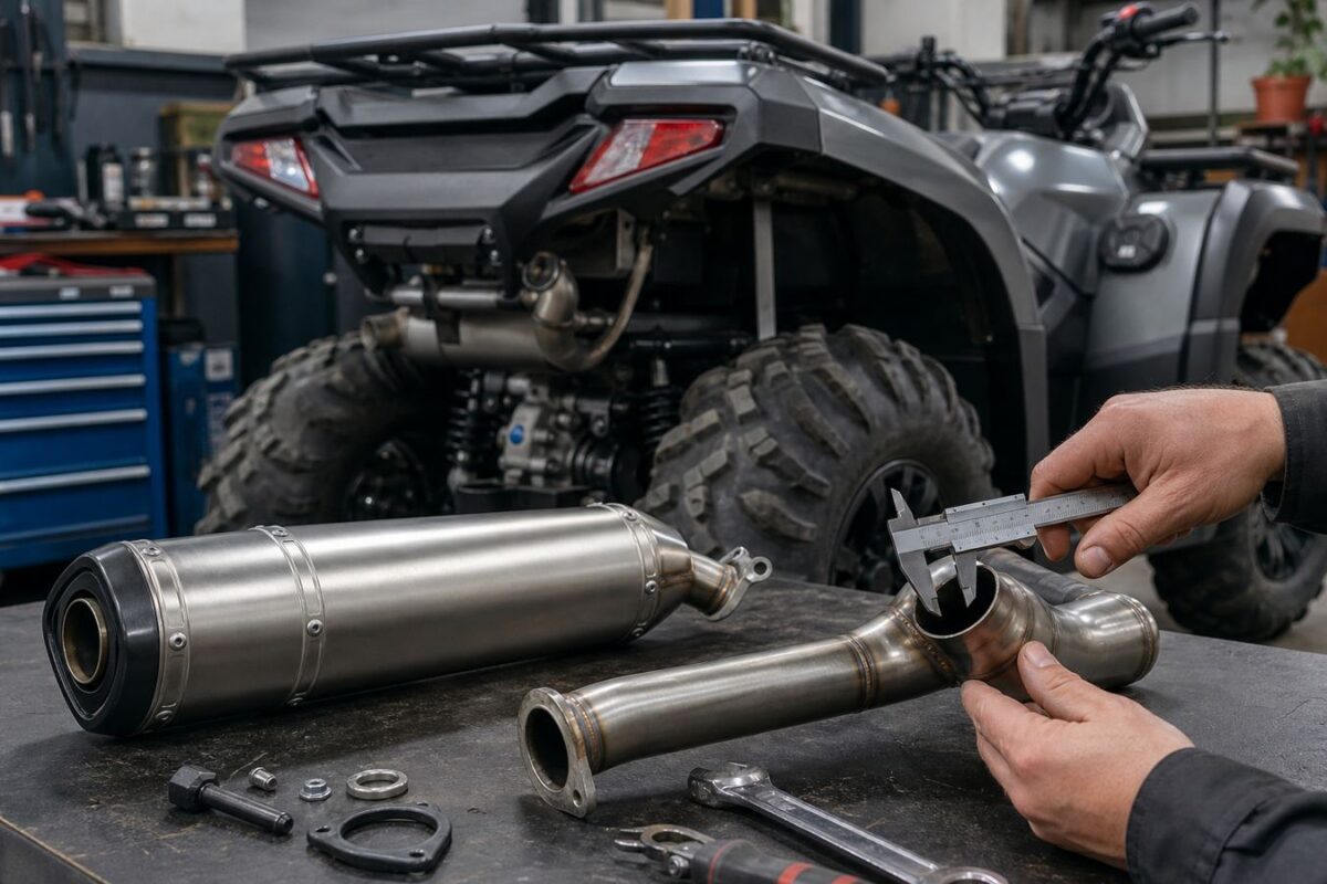 échappement quad cf moto 625