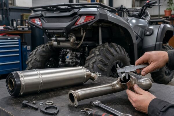 échappement quad cf moto 625