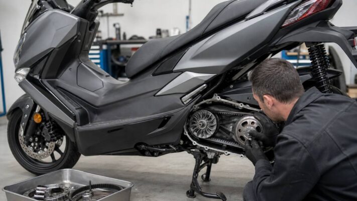 débrider kymco 125 downtown