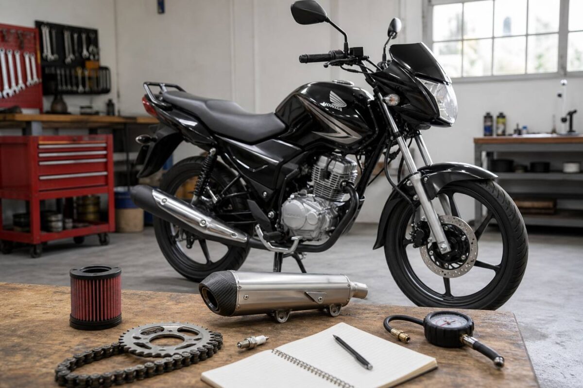 honda cbf 125 augmenter vitesse