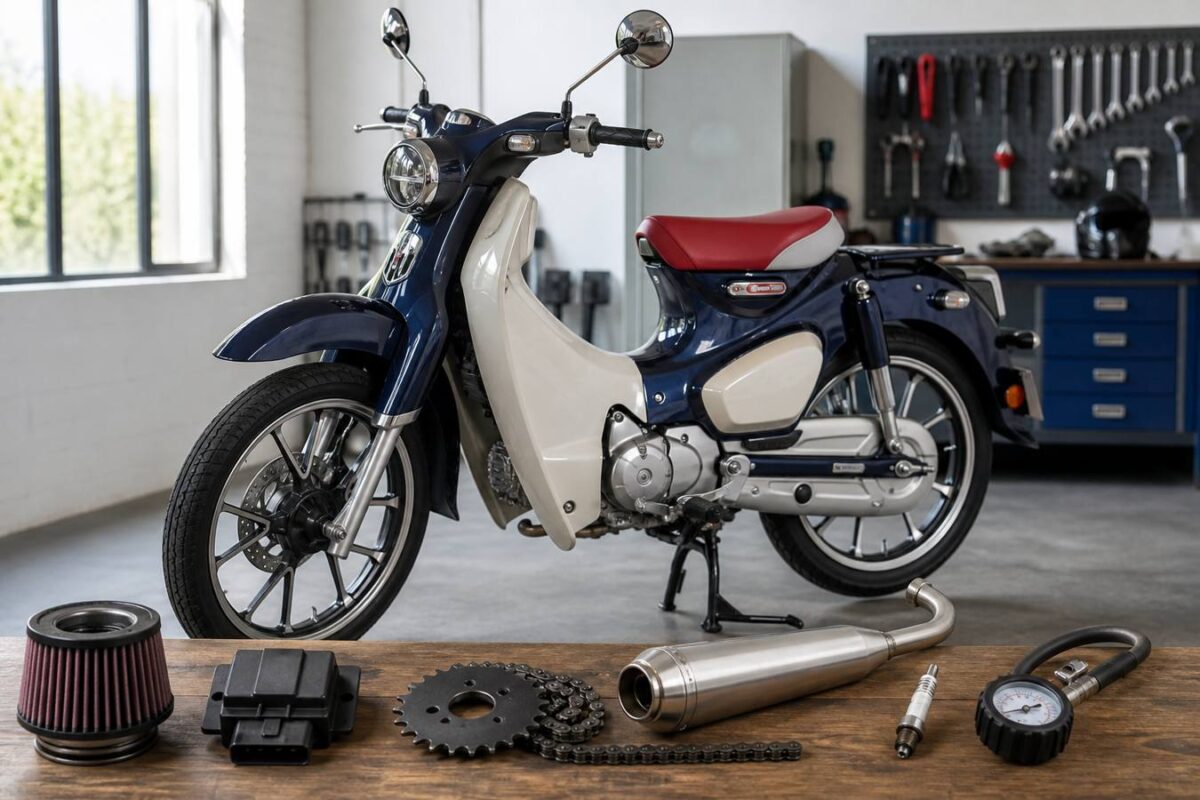 honda super cub 125 tuning