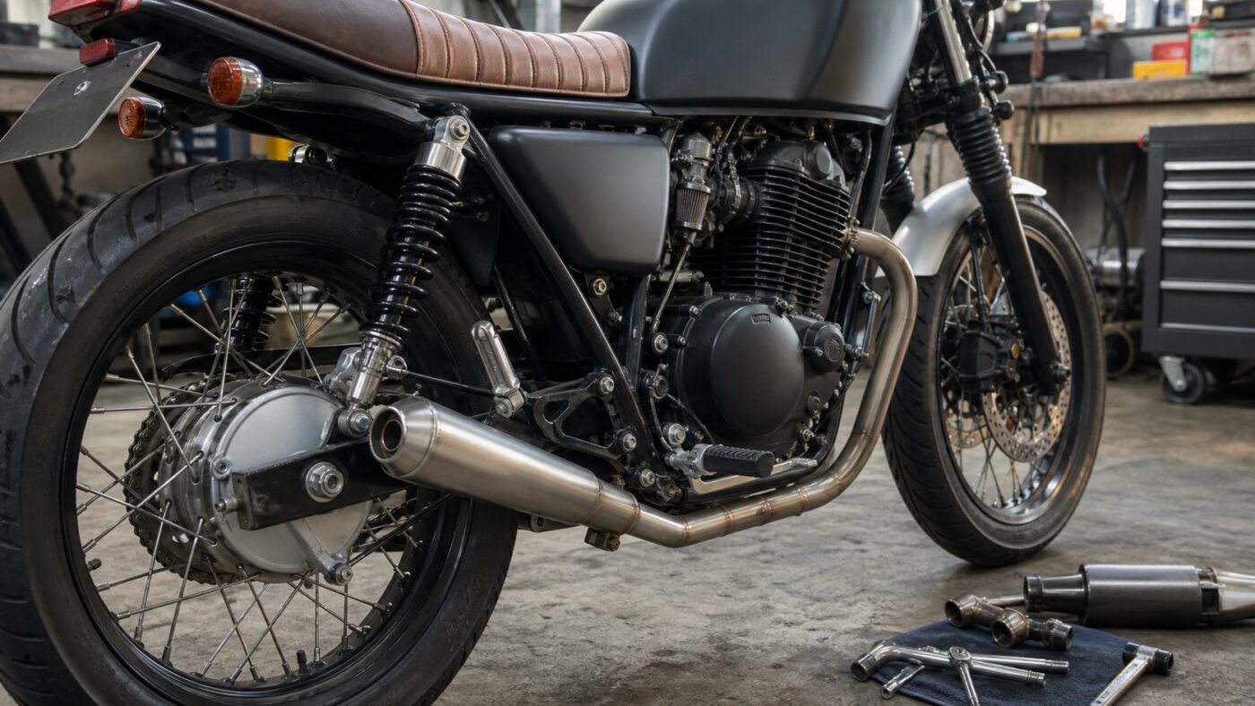 modification échappement mash 125