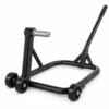 Béquille arrière monobras moto noire avec axe 40,4 mm