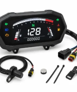 Compteur de vitesse numérique moto 7 pouces