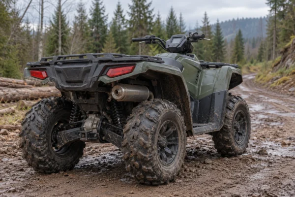 Échappement Polaris Sportsman 570 avec silencieux et pare-étincelles