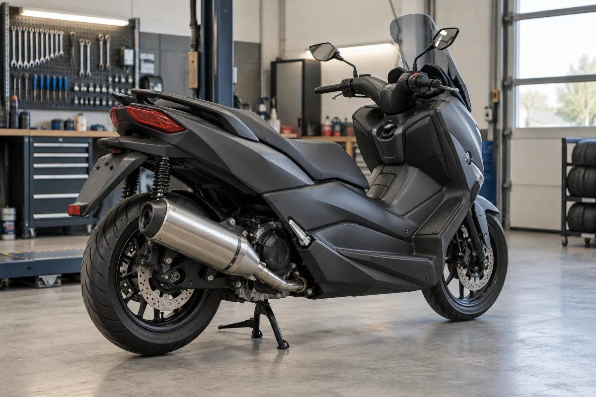 Échappement Yamaha XMAX 125 par année et norme Euro